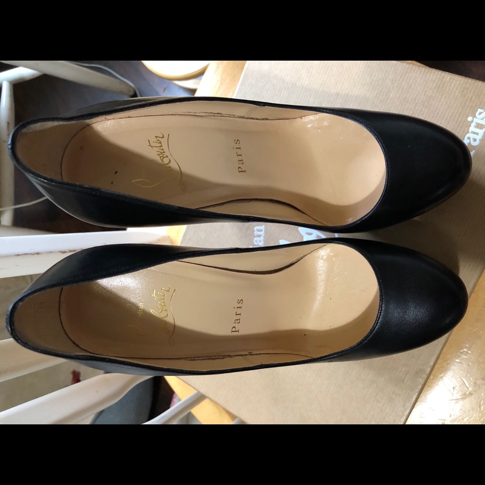 Authentic Christian Louboutin Bianca 140 Kid 37 - Picture 3 of 8
